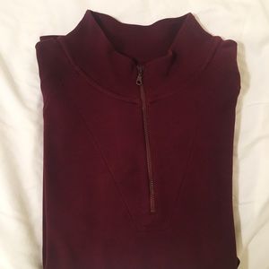 Jos. A. Bank Maroon Leadbetter Golf 1/4 Zip